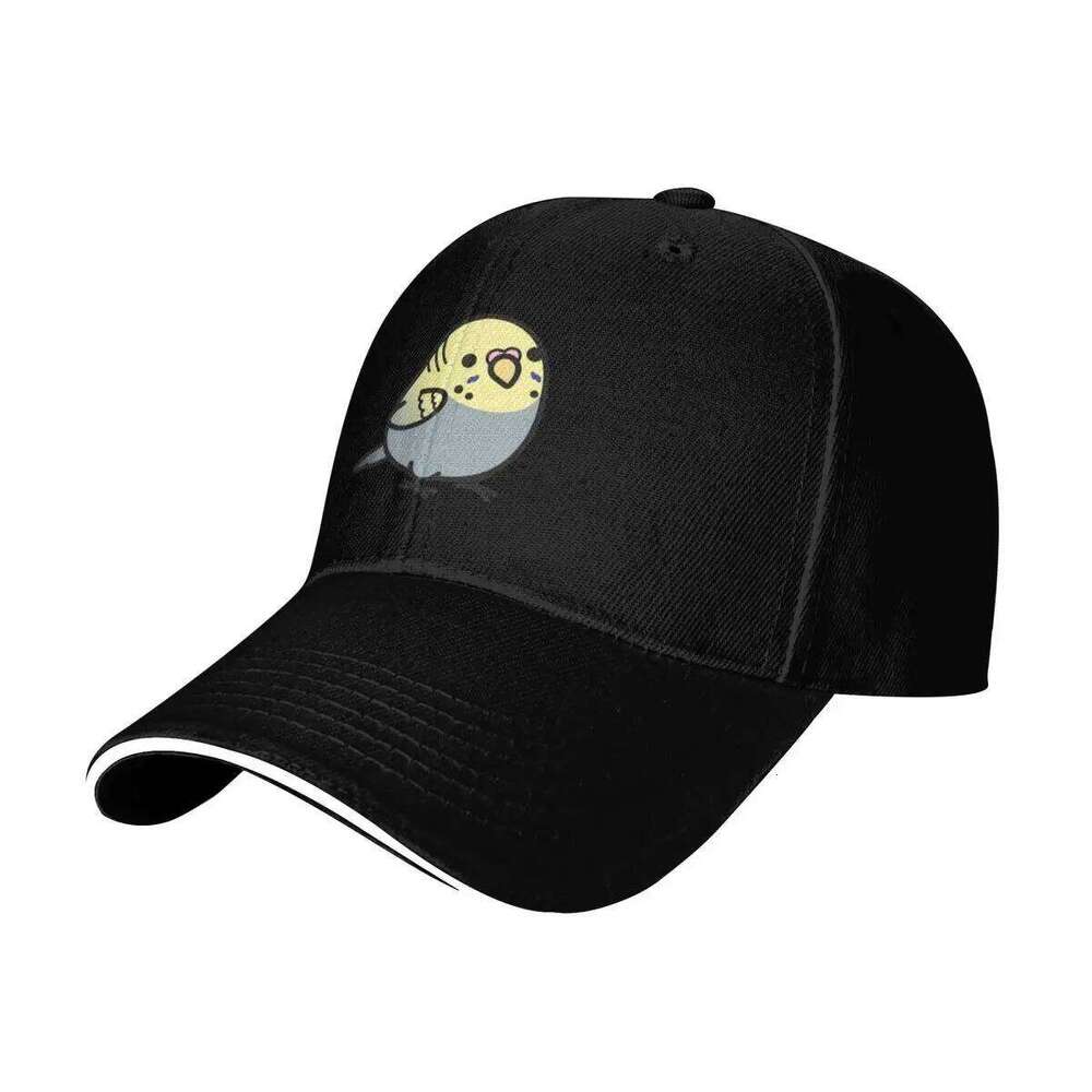 Chubby Gray Yellow-headed Budgie - Female Baseball Cap Hat Luxury Brand dad hat Women's Beach Men's Z260313