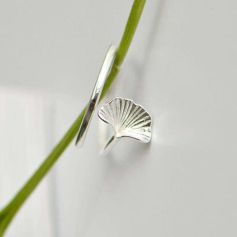 Free Shipping 925 Sterling Silver leaf vintage open Women Jewelry Beautiful Finger Open Rings For Party Birthday Gift H260312