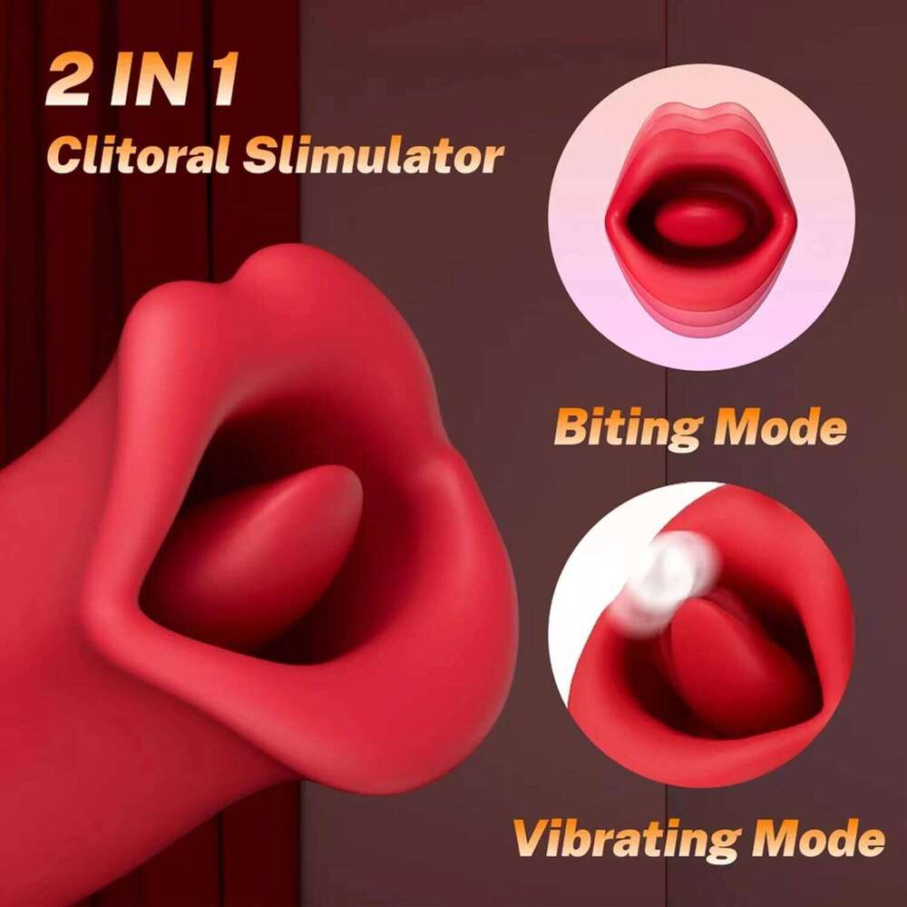 Clitoral Licking Tongue Vibrator Female Toys Nipple Sucking Oral Sex Stimulation Women Masturbator Adult Couple Products 26H0313