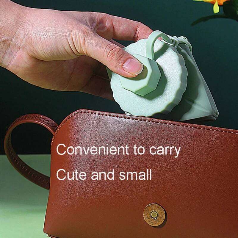 New Creative Foldable with Lifting Rope Water Cup Outdoor Sports Fitness Practical Kettle Small and Portable Z260314