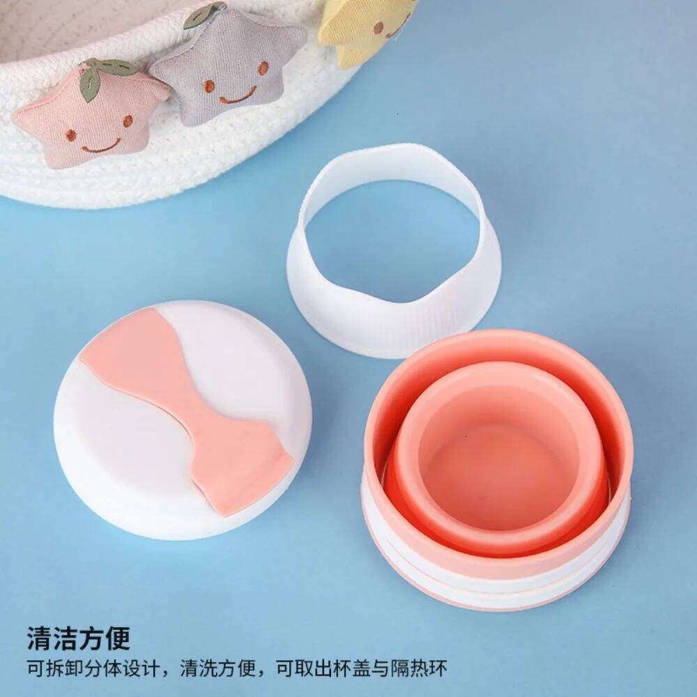 350ml Folding Water High Temperature Resistant Reusable Silicone Tea Coffee Cup Drinkware Leak-proof Z260313