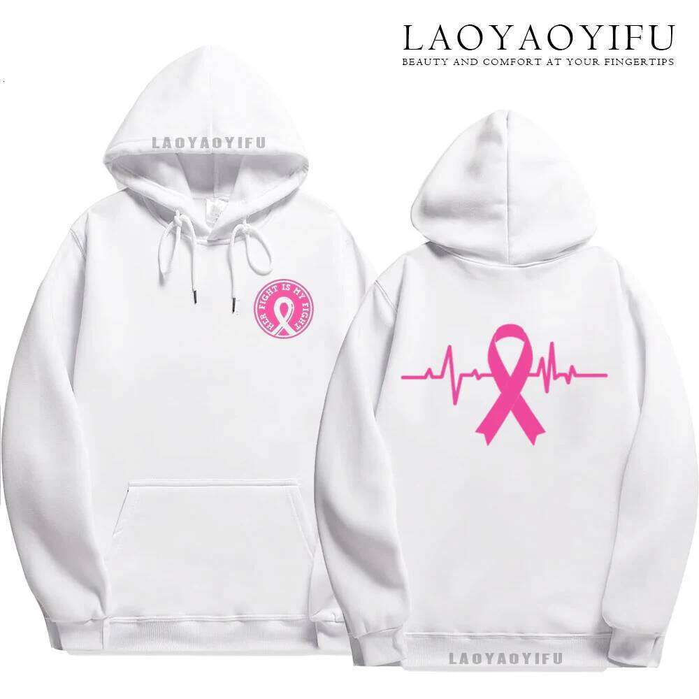 Family Pack Awareness Hoodies Survivor Support Winter Collection Spring and Autumn Pink Ribbon Breast Cancer Gifts Z260314