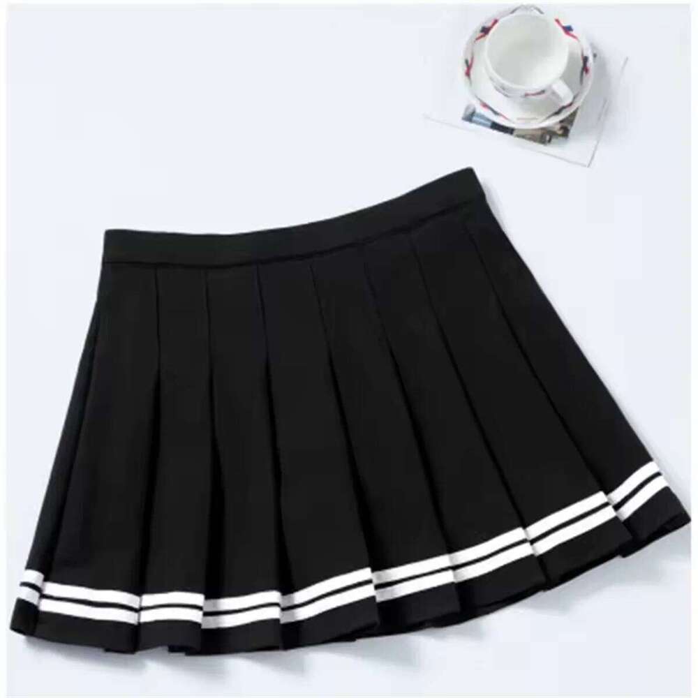 Fashion Preppy Style Pleated Skirts Women 2025 Spring Summer New A Line Short Dress Sweet Girl High Waist Petchwork Skirt Street Z260314