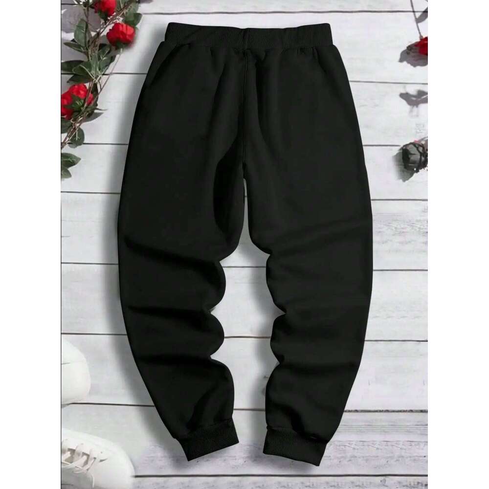New sports for men 2024 trendy versatile men's loose trousers spring and autumn casual retro pants sweatpants S-3XL Z260315