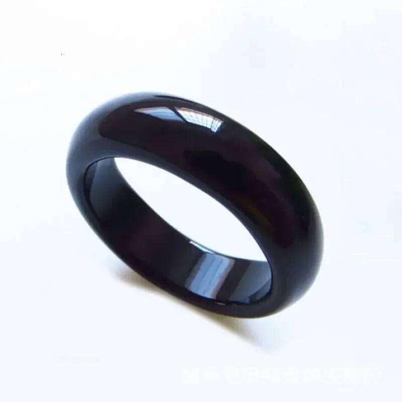 Retro Natural Chalcedony Hand-carved Ring Fashion Gift Jade Rings Various Colors Daily Wear Jewelry 16-18mm H260312