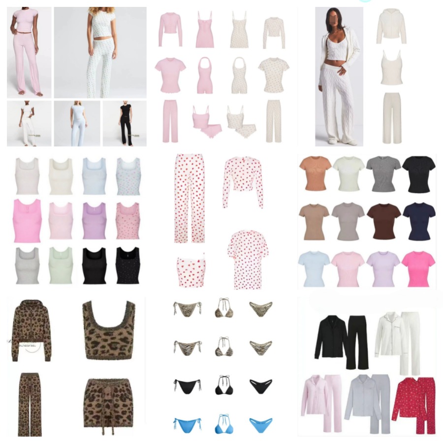 Workout Set Hoodie Pink Jacket Full Zip Sweatpants Shorts Shirt Tank Top Woman Sexy Lingerie Sport Gym Wear