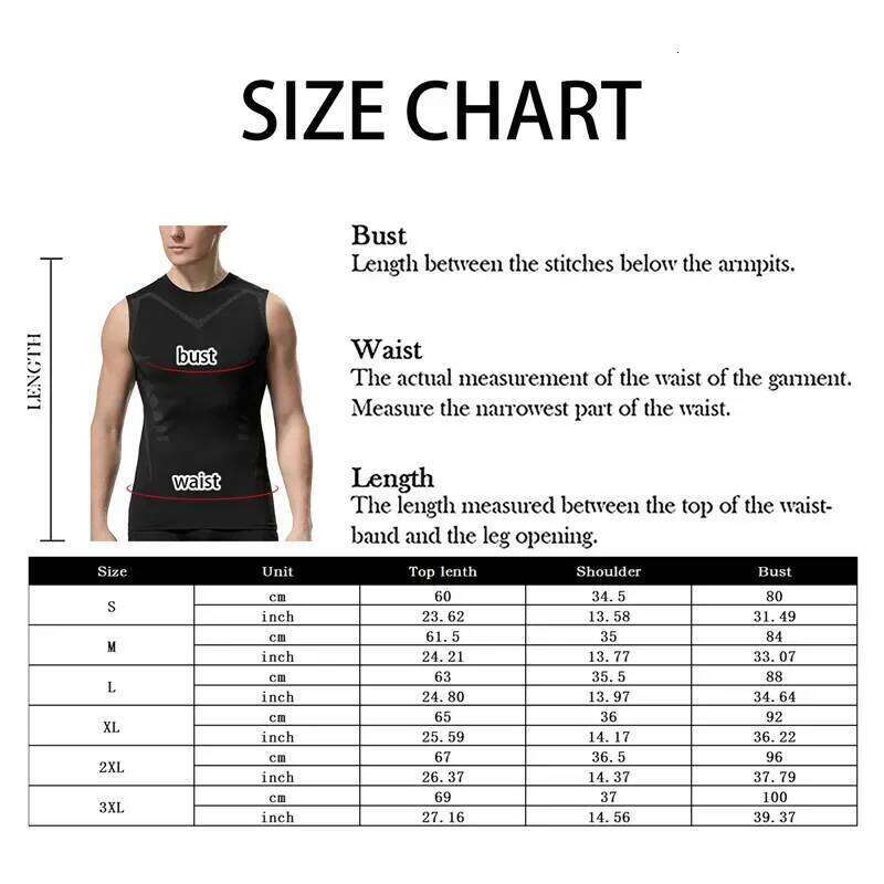 Ionic Shaping for Men Ice Silk Slimming Vest Body Shaper Compression Tank Top Tummy Control Sleeveles Fitness Shirts 26Y0313