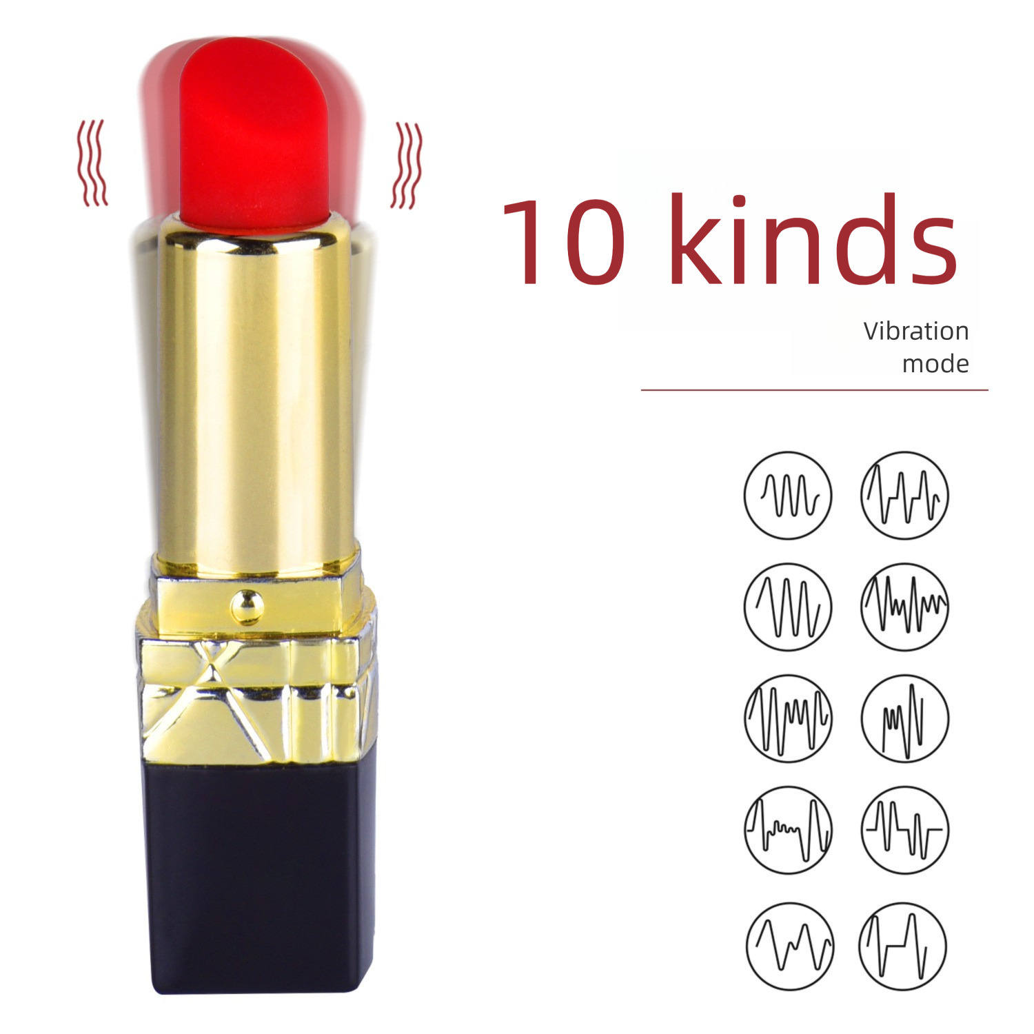 Free Shipping Lipstick Vibrator USB Rechargeable Female Masturbator Toys Adult Vibrating AV Stick Sex Machine Clitoral