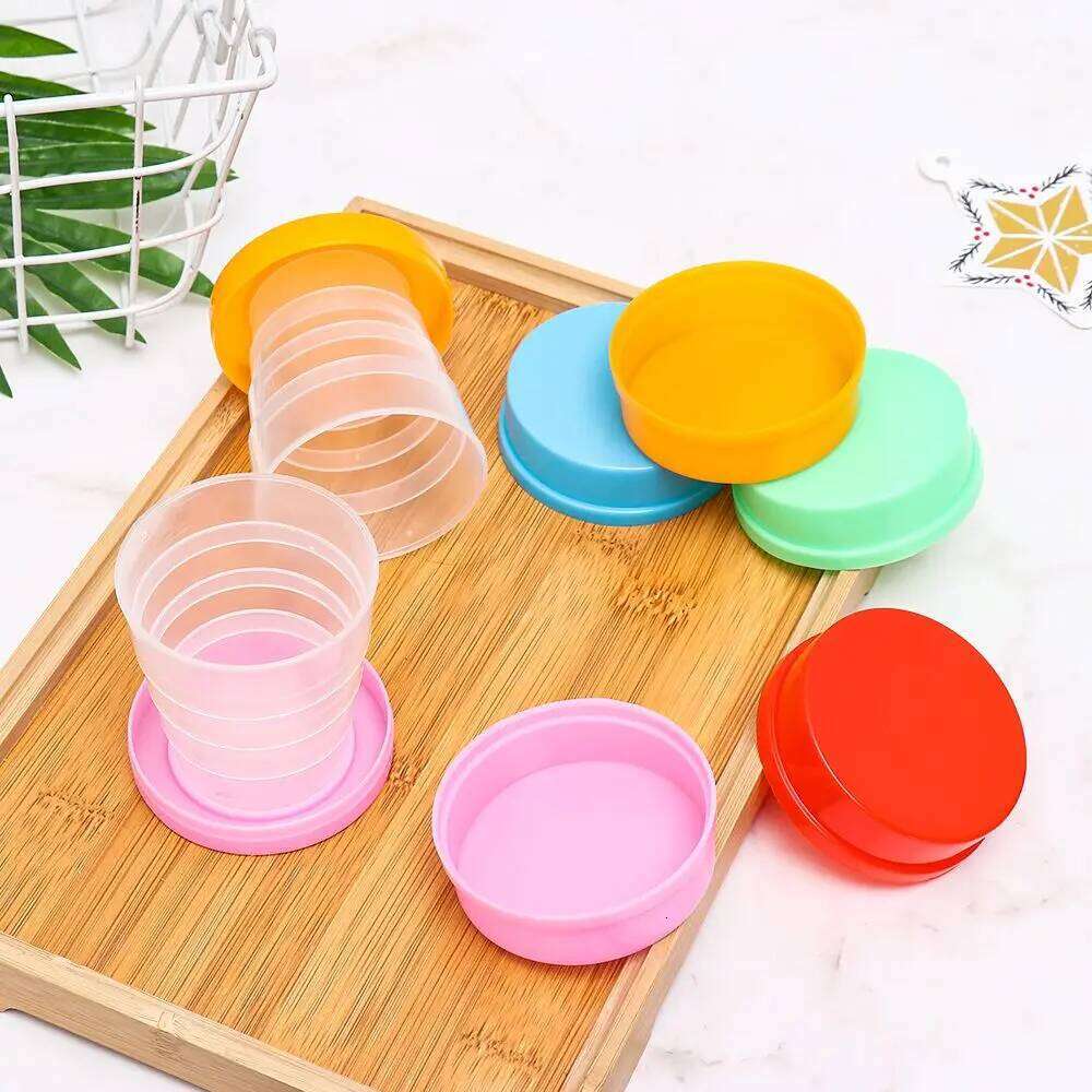 Travel Supplies Portable Kitchen Dining Sports & Outdoors Collapsible Plastic Cup Coffee Cups Telescopic Drinking Mug Z260313