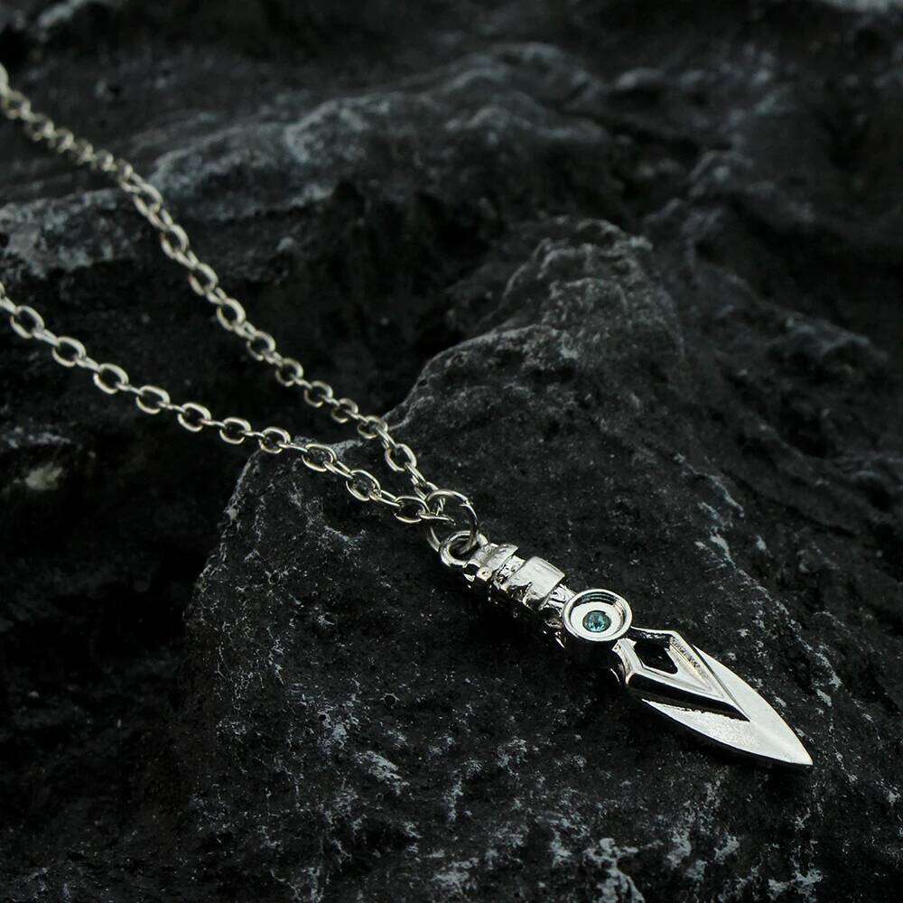 Valorant Jett Women Men Fashion Gamer Jewelry Accessories Knife Pendant Necklace Gift for Her H260312