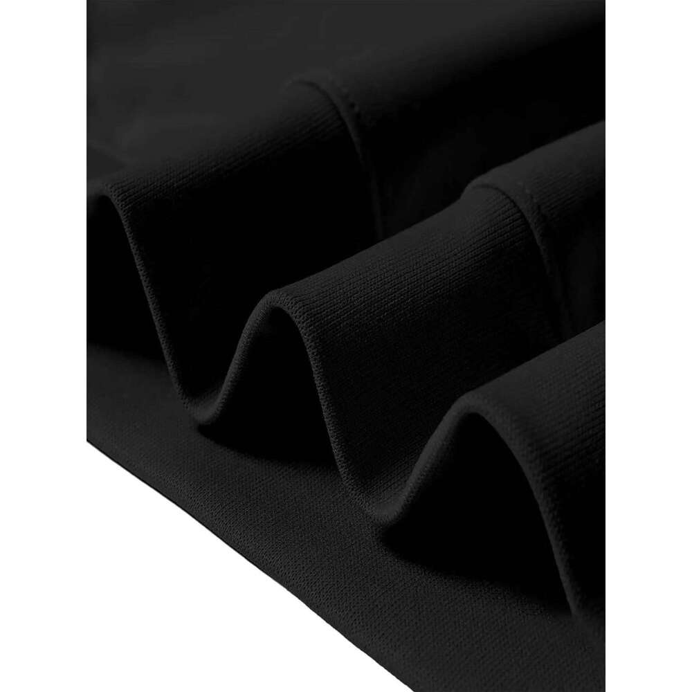 Horse Dad Definition Men's Drawstring Hoodie - Casual Comfortable Black Pullover, Fall & Winter Hooded Sweatshirt Z260314