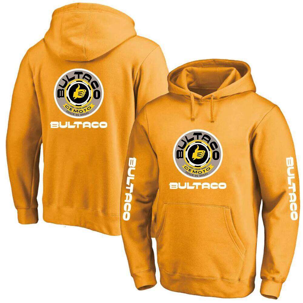 Bultaco Cemoto Motorcycles Men Spring And Autumn Solid Color Pullover Hoodie Fashion Printed Comfortable Hooded Simplicity Tops Z260314