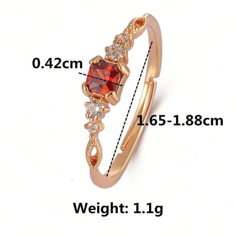S925 sterling silver 18k Gold Plating cute elegant Inlaid zircon ladies ring light luxury daily wear party banquet Fine Jewelry H260312