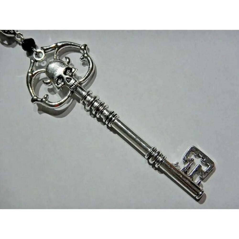 Trendy Europe and The United States Gothic Party Dark Skull r Key Necklace Personalized Gifts Creative Fashion CollarJewelry H260312