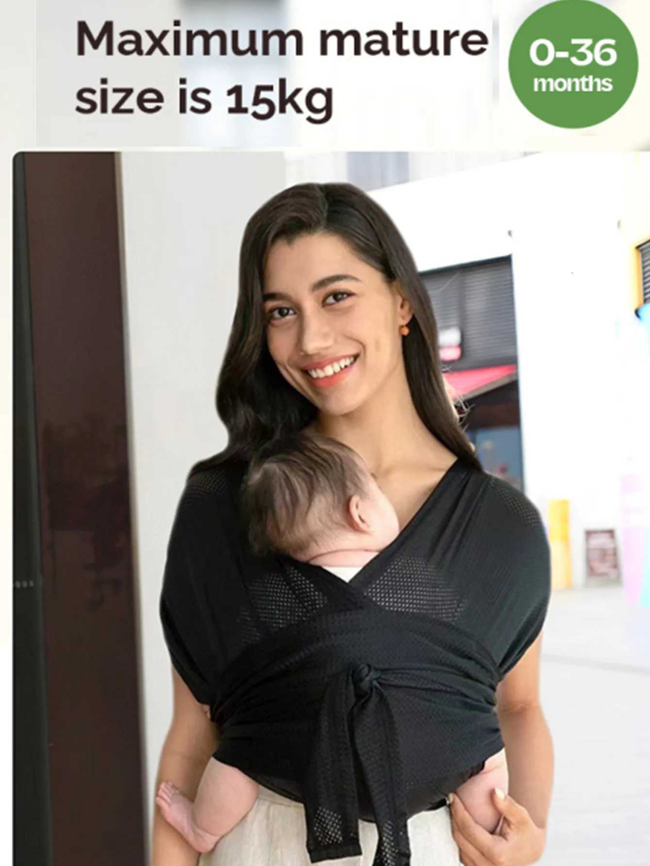 Minimalist X-Shaped Baby Sling Multifunctional Back Towel Easy Carry Wrap Slings Simple Children Carrier New X260313