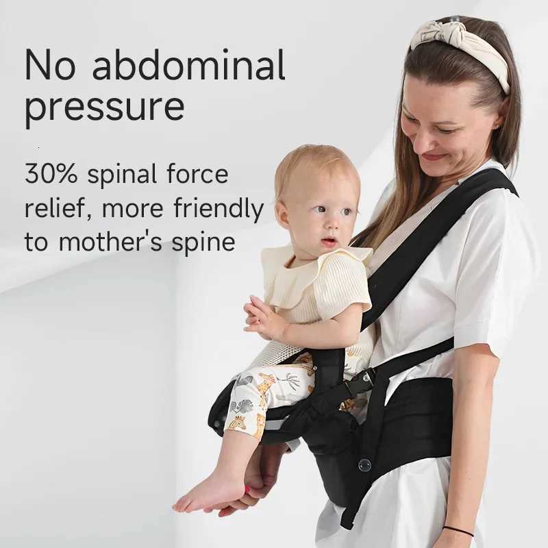 Baby Carrier Waist Stool Kangaroo Shoulder Swaddle Sling Infant Kid Wrap Ergonomic Backpack Hipseat For 3-36 Months Baby X260313