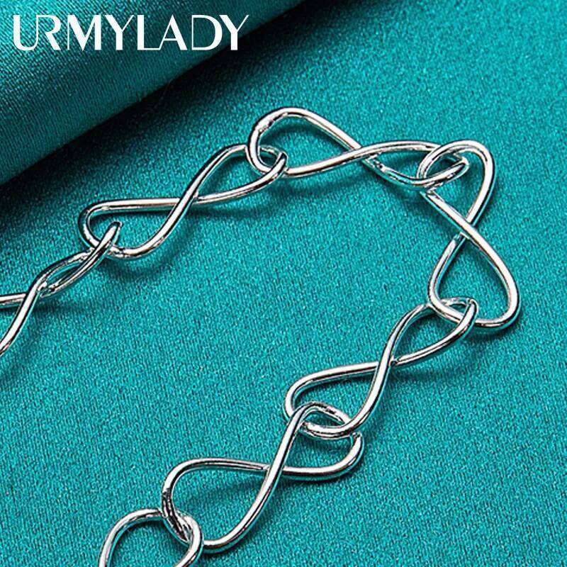 URMYLADY 925 Sterling Silver Dragonfly Zircon Pendant Bracelet For Women Wedding Party Fashion Jewelry Z260313