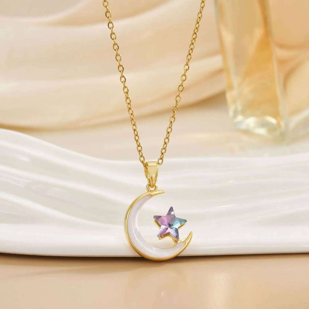 European American Hot-Selling Fashionable and Elegant New Style Titanium Steel Necklace for Women Wholesale from Manufacturers H260312