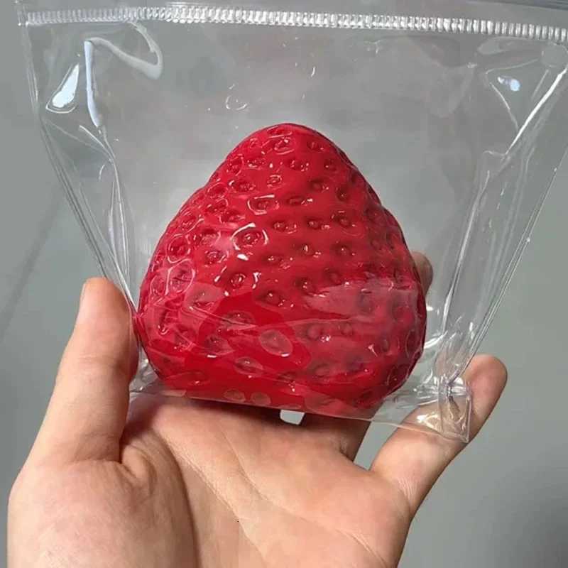 Strawberry Taba Squishy Fidget Toy - Slow Rebound Stress Relief Toy For Kids Adults Office Party Favors Squeeze Gift 2026 New H260313