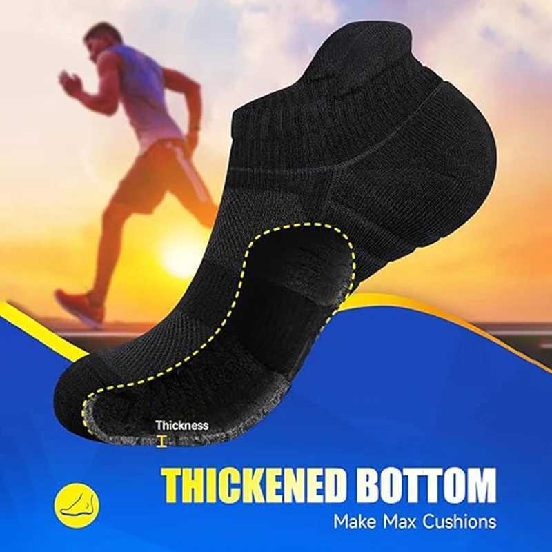 Sports Socks For Men Women Breathable Running Fitness Compression Socks Professional Marathon Quick Dry Socks Elastic towel sock D260313