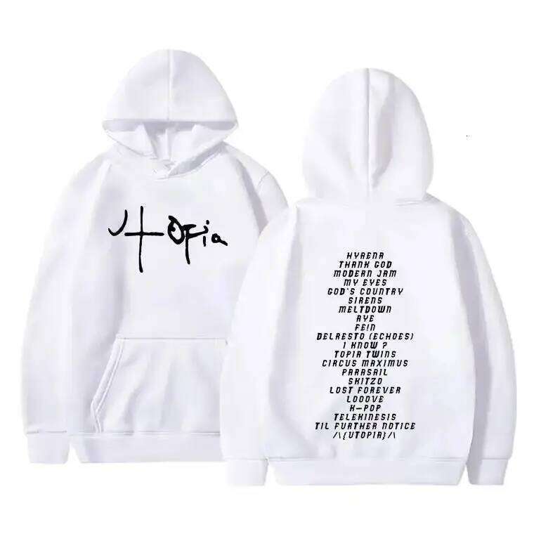 Hot Sale Cactus Hoodie Utopia Graphic Boys Harajuku Girls Hip Hop Pullover Fancy Music Gift Casual Loose Comfortable Sweatshirt Z260314