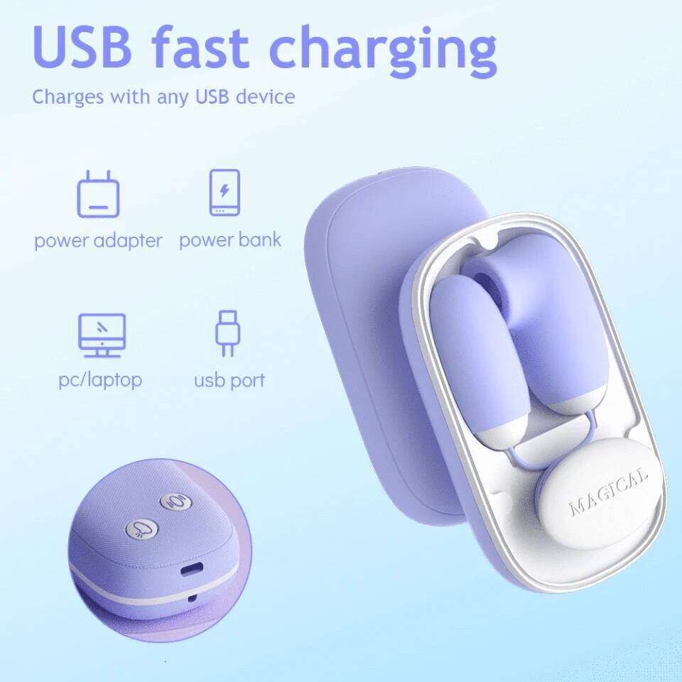 Magical Sucking Vibrating Egg Massager 24 Mode Clitoral Nipple Sucker Stimulator Clit G Spot Private Vibrator Sex Toys for Women 26H0313