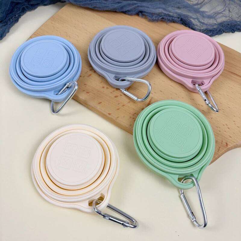 Silicone Collapsible Cup, Foldable Camping Cup,Reusable Portable Drink Cup/Mug for Hiking, Outdoors, Travel Z260314