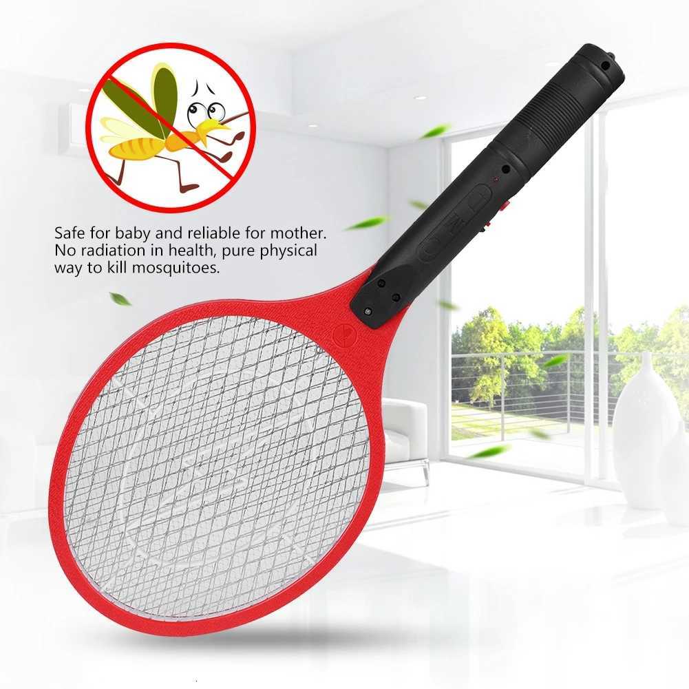 Cordless Rechargeable Electric Fly Mosquito Swatter Bug Zapper Racket Insects Killer Electric Fly Swatter Electric Bug Swatter H260313
