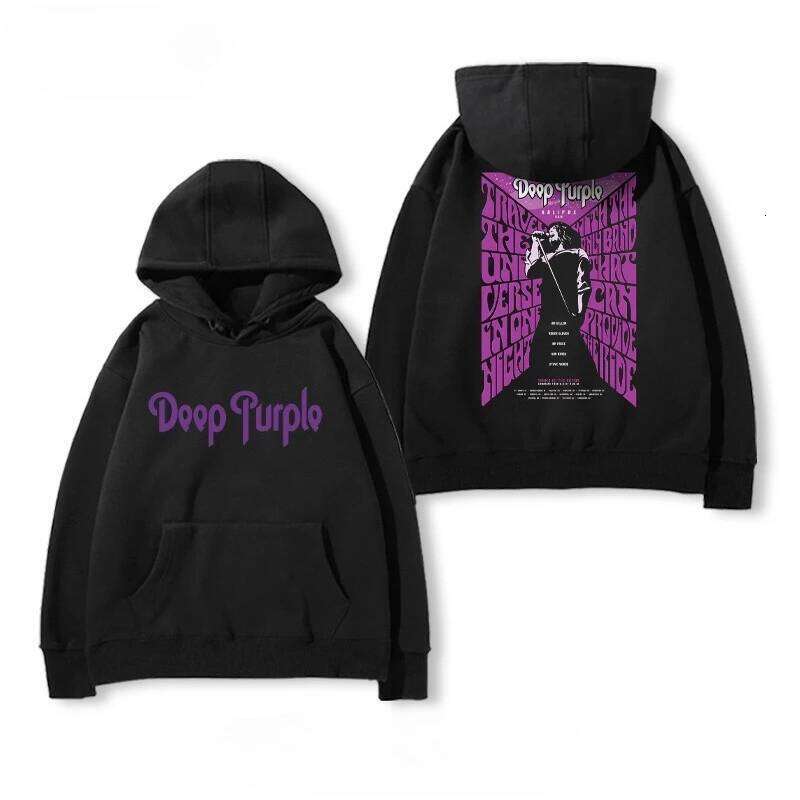 2025 Deep Purple Hoodie Men's and Women's Long Sleeve Sweatshirt Vintage Rock Band Pullover Y2k Tops Men Hoodies Streetwear Z260314