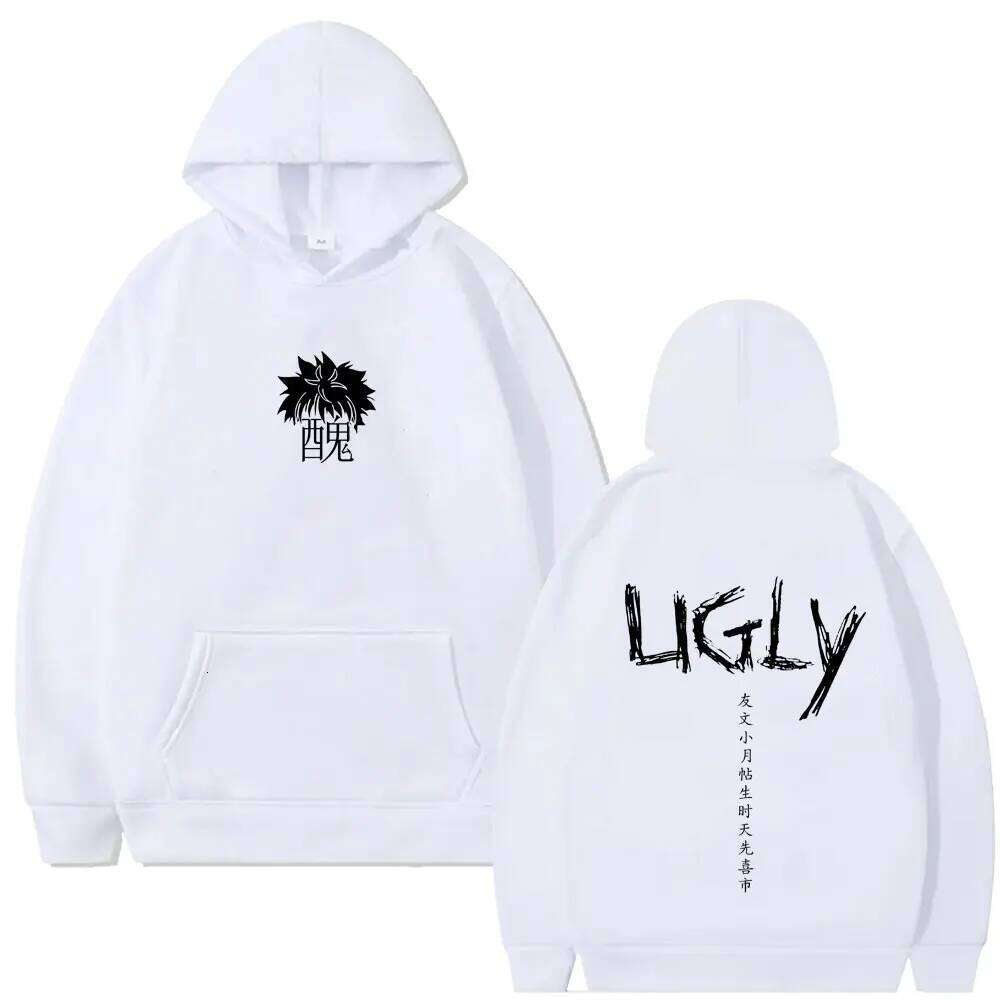 Uglyfacekid Hanzi Merch Graphic Hoodie Men Women Casual Funny Manga Clothing Sweatshirt Unisex Oversized Vintage Cotton Hoodies Z260314
