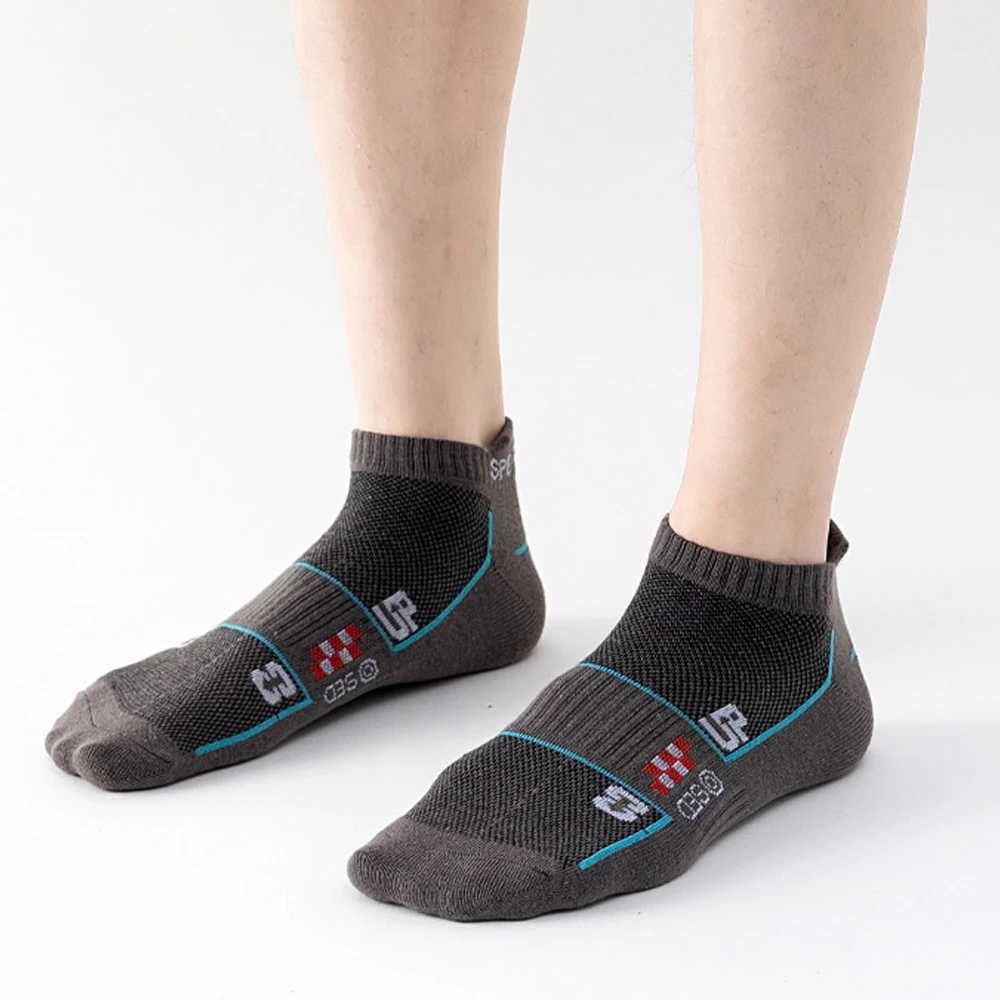 6 Pairs Socks Men Cotton Sport Casual Ankle Short Socks Breathable Mesh Spring Summer Ankle Sports Sockke Gift D260313