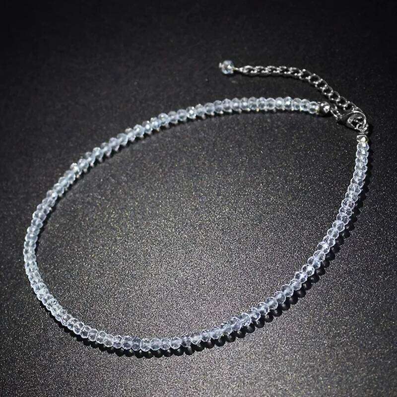 Sparkling Classic Noble Multi-color Artificial Crystal Necklace Neck Jewelry For Birthday Valentine's Day rs Gifts H260312