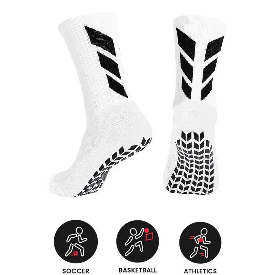 1/3 pairs of socks football socks mens anti slip hospital yoga anti slip training sports socks D260313