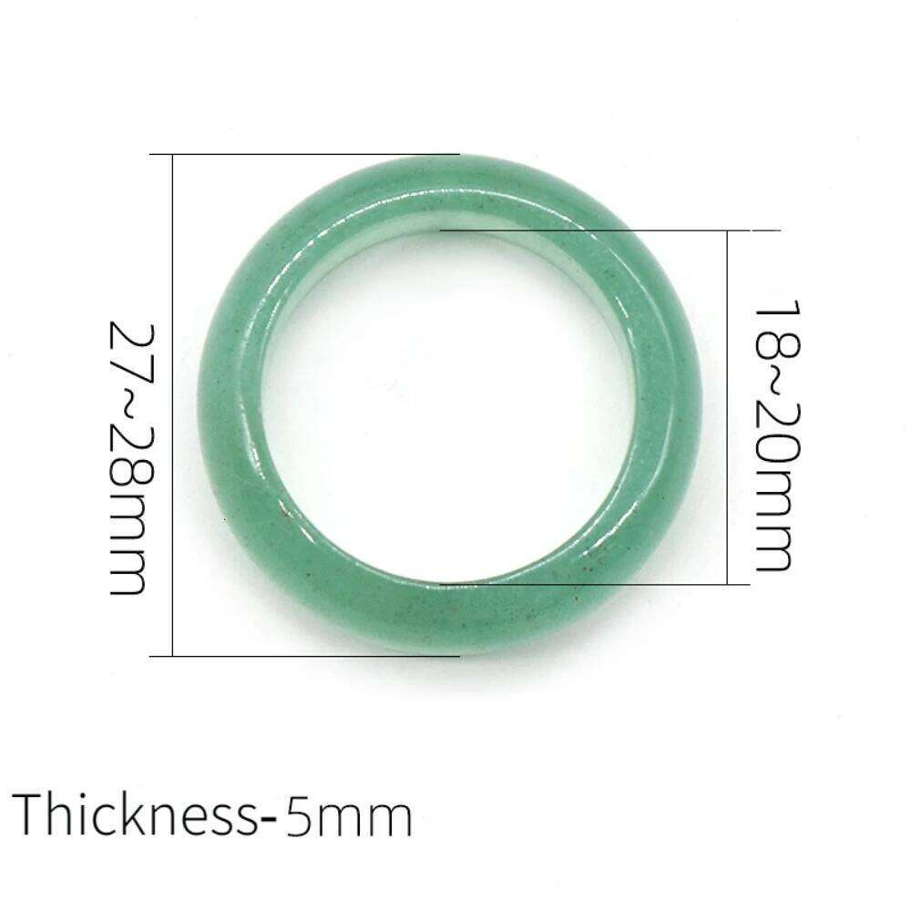 Crystal Agate Ring Natural Gemstone Carnelian Stacking Rings Reiki Energy Good Luck Charms Jewelry Gift for Women and Men H260312