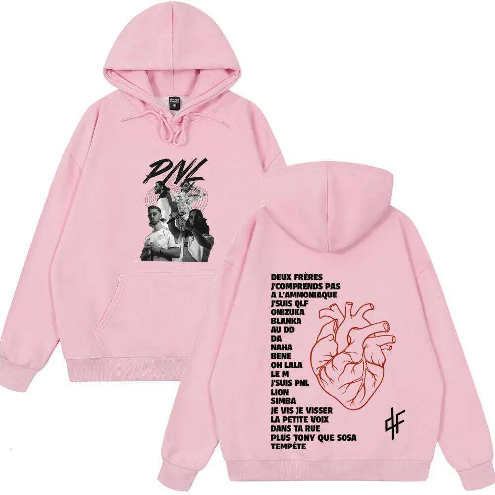 French Rapper PNL Album Le Monde Chico Hoodies Men Women Clothing Fashion Hip Hop Sweatshirts Long Sleeve Streetwear Winter Tops Z260314