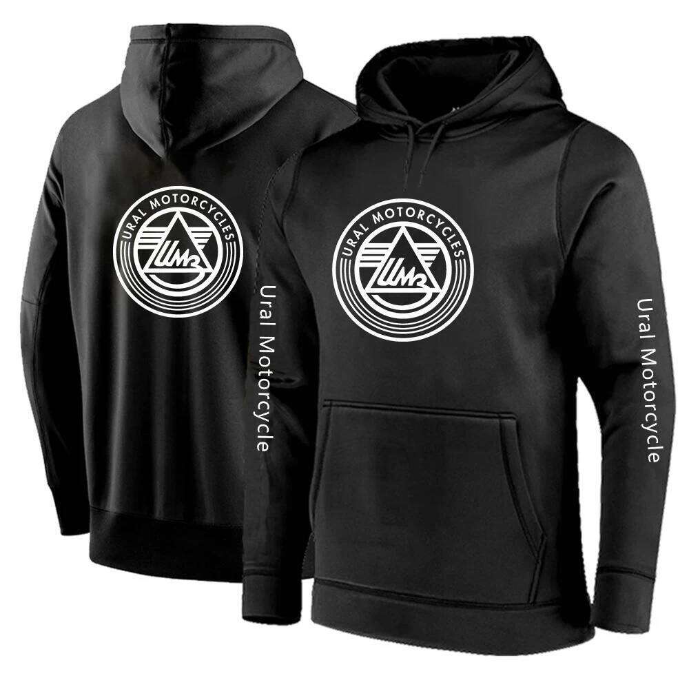 New 2022 Spring Autumn Hip Hop Ural Motorcycles Printed Fashion Men's Hoodie Harajuku Style Long Sleeve Hooded Sweatshirt Z260314
