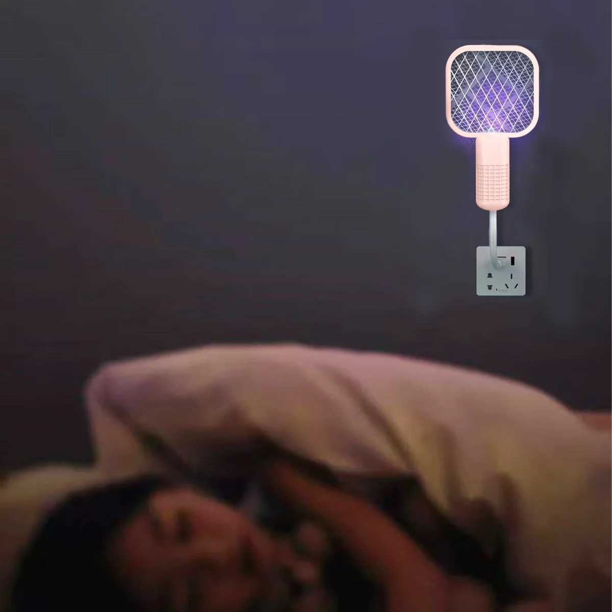 Portable Insect Swat Compact Electric Mosquito Exterminator USB Port UV Lamp Mini Fly Swat For Outdoor Camping Bedroom H260313