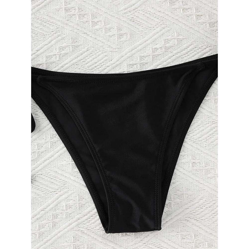 2024 Fashion Sexy Swimsuit Women Bikinis Set Triangle Swimwear String Beachwear Thong One Piece Suits Brazilian Biquini Y260303