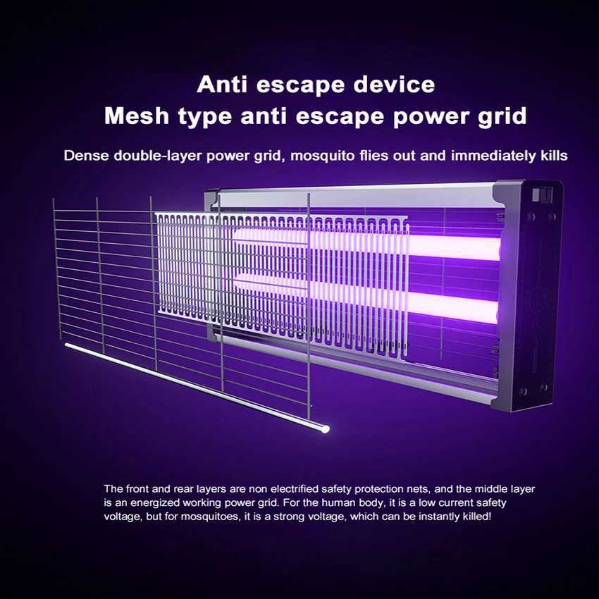 wall-mounted mosquito trap for hotels family fly control lamps kV outdoor garden mosquito trap for farms restaurants etc H260313