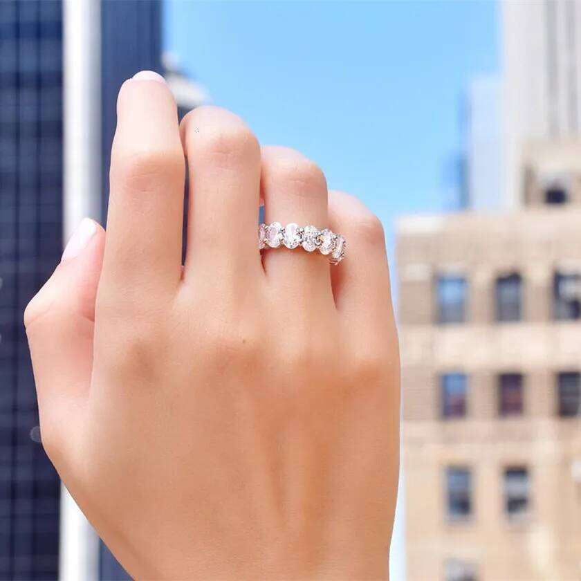 Huitan Gorgeous AAA Cubic Zirconia Promise Rings Women 6 Styles Available Noble Wedding Jewelry for Girl Nice Gift Ring H260312