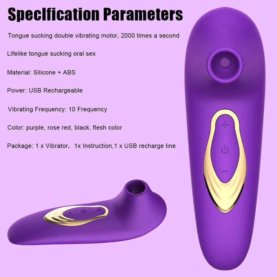 Powerful Suction Cup Sucking Vibrator Clitoral Nipple Oral Vacuum Stimulating Massager for Female Masturbation Sex Toy 26H0313