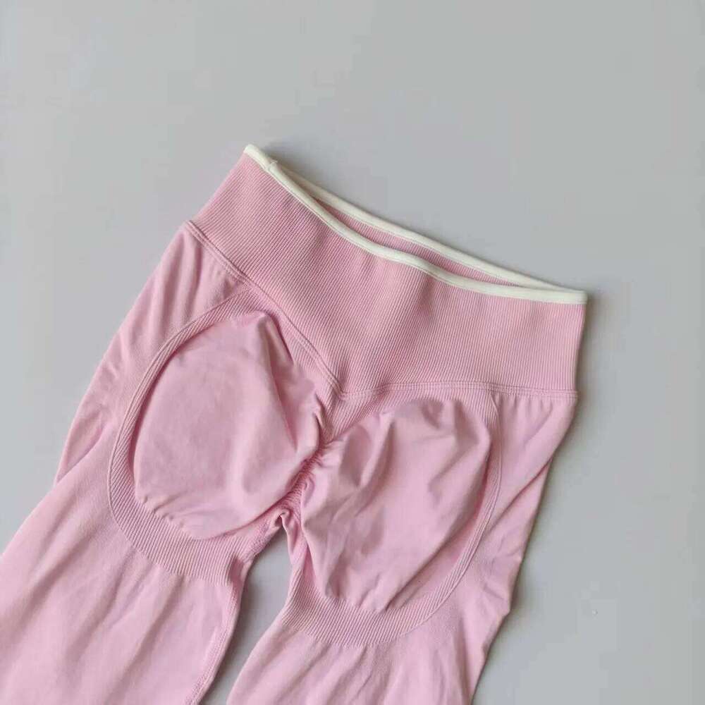 Seamless High Waist Yoga Pants Women Tummy Control Stretchy Soft Workout Running Leggings Comfortable Gym Sports Tights 26Y0313