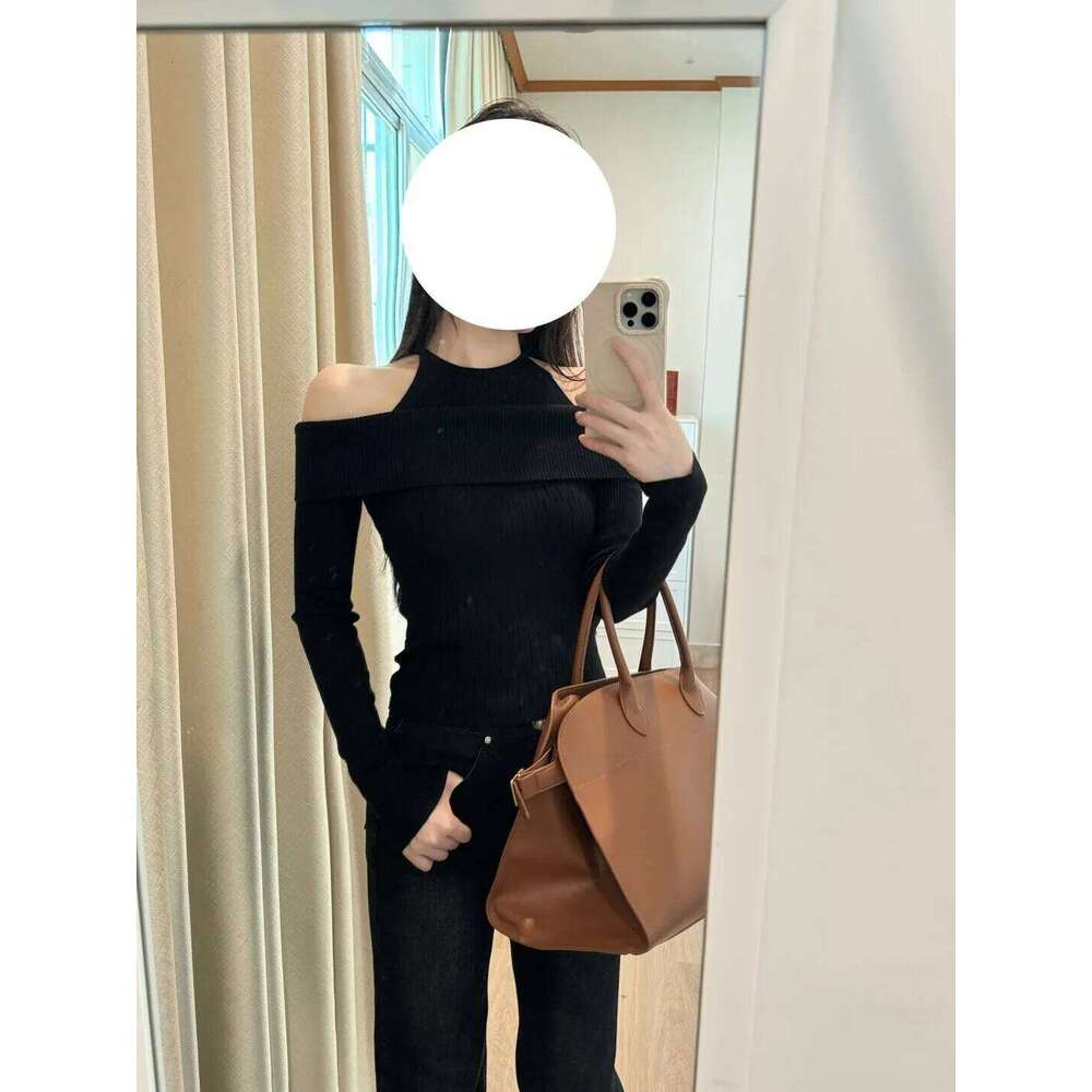 Autumn Winter Gradient Knitted Loose Round Neck Fashion and Casual Sweater for Women Z260313