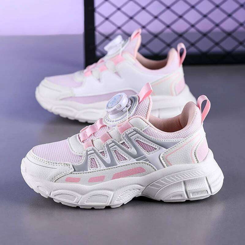 Hot Sell Children Size 28-39 Boys Fashion Sneakers Girls Sport Running Kids Breathable Casual Trainers Outdoor Shoes 26Y0313