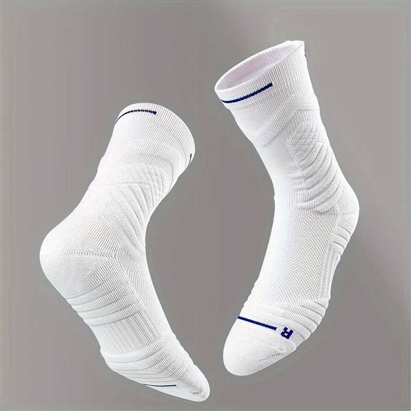 3 pairs Professional Basketball Socks Sport For Men Outdoor Cycling Climbing Running Fast-drying Breathable Mid-tube Socks D260313