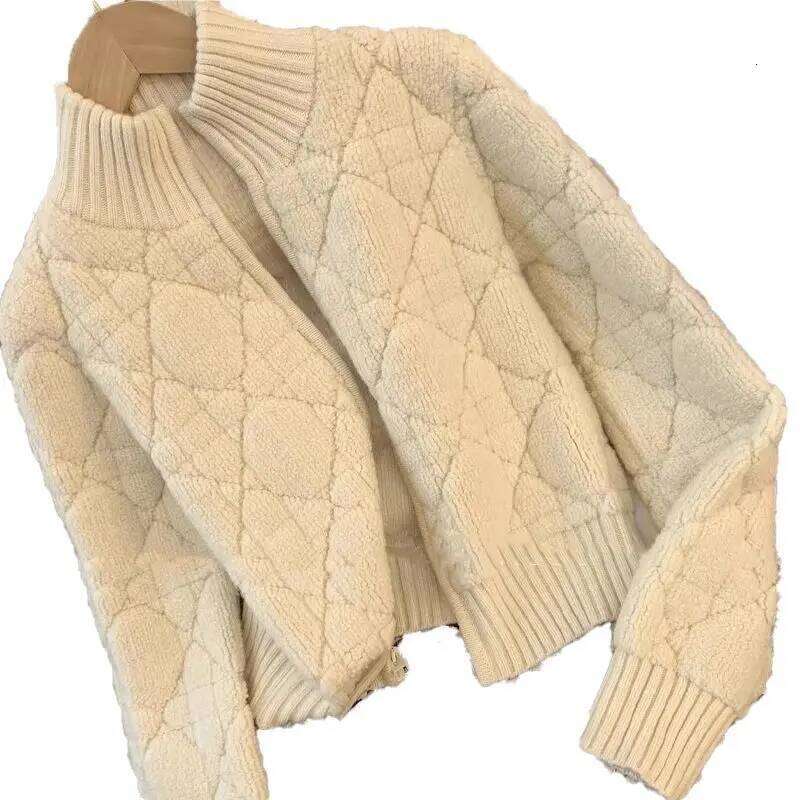 Women's Autumn Winter Tops Coat Long Sleeve Sweater High Neck Slim Loose Leisure Simple Design Fashion Soft Comfortable Niche Z260313