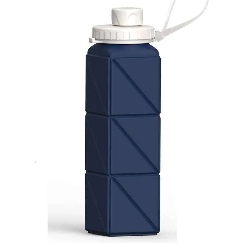 ABBO-Reusable, 610 Ml, Collapsible Travel Water Bottle, Leak-Proof Design Ideal For Outdoor Activities Z260314