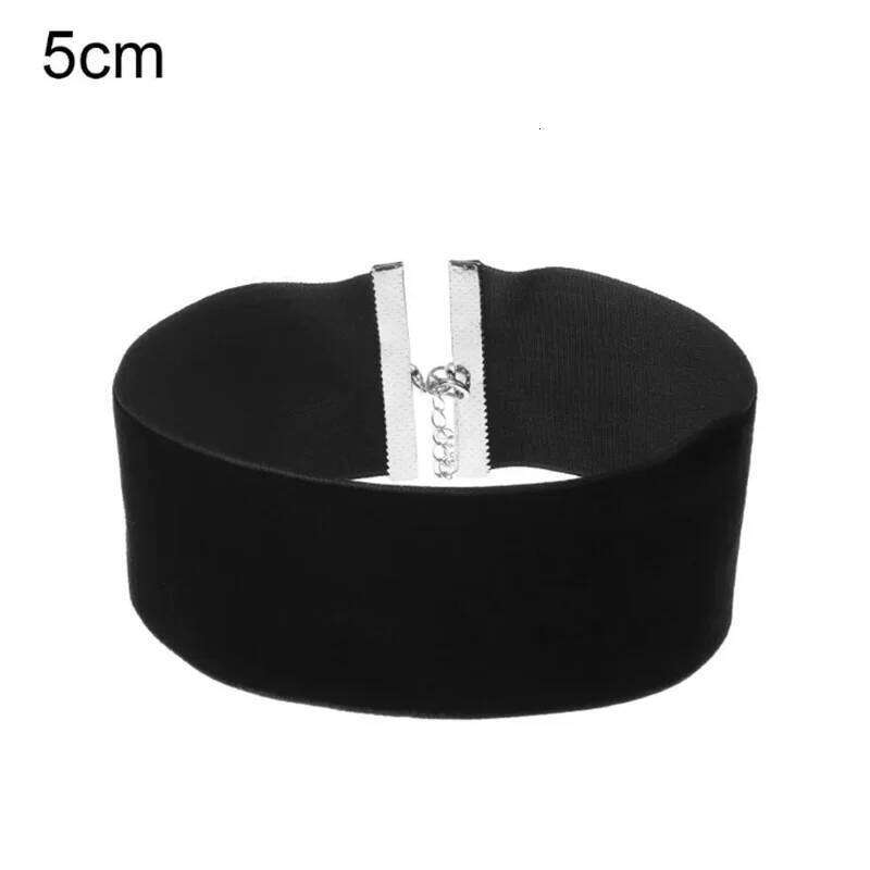 1Pc Korean Kpop Girl Vintage Clavicle Neck Accessoires DIY Punk Gothic Black Sexy Velvet Party Women Choker Necklaces Jewelry H260312