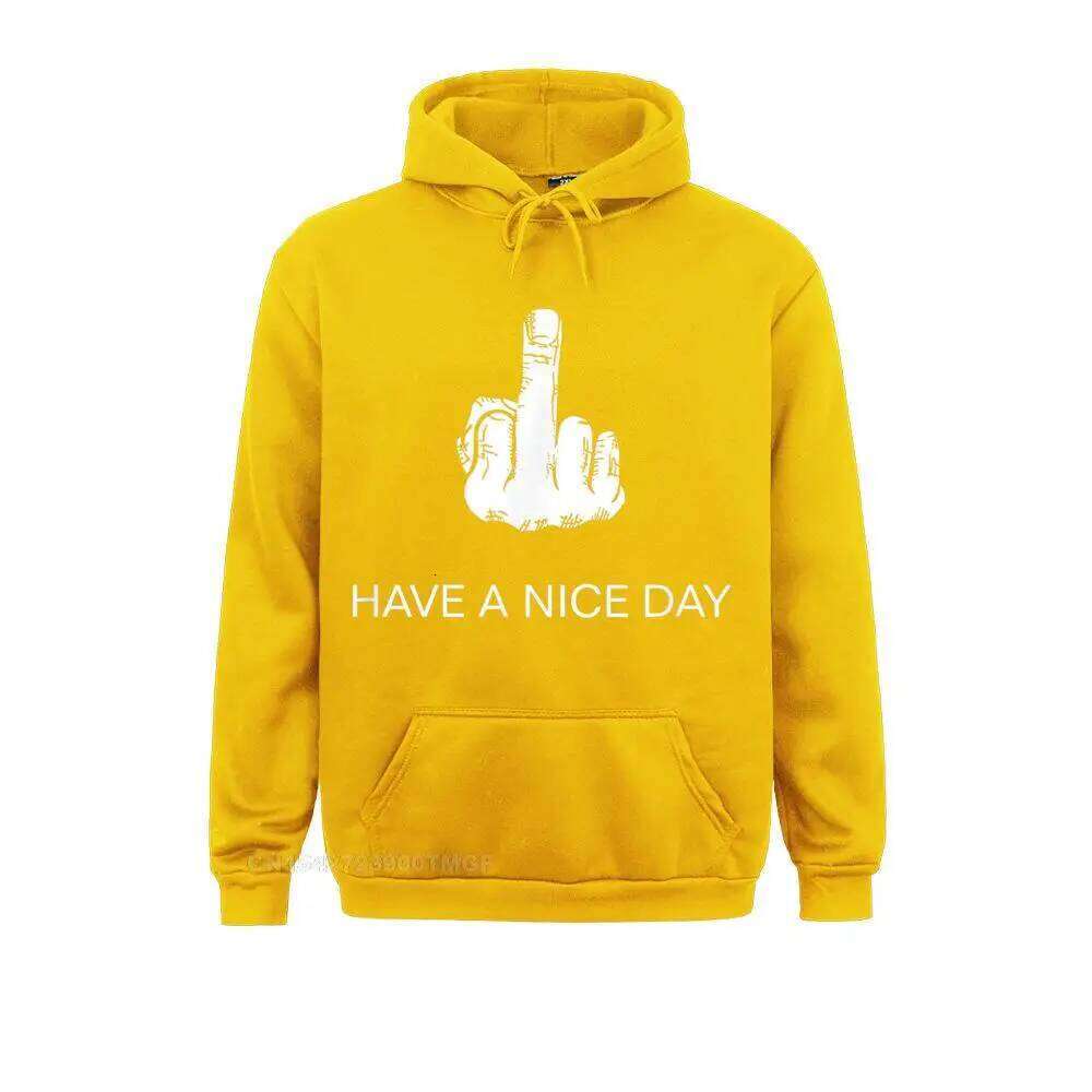 Sarcastic Have A Nice Day Middle Finger Men Women Funny Hoodies For Students Cool Sweatshirts New Fashion Clothes Long Sleeve Z260314