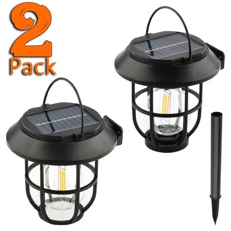 3IN1 Outdoor Solar Camping Wall Lamps Lawn Lamps Floor Lamp LED Induction Lamps Garden Landscape Lamps Decorative Tungsten Lamp H260313